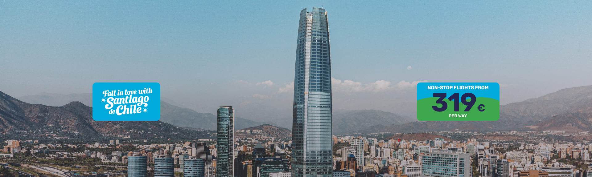 Travel offers to Santiago de Chile