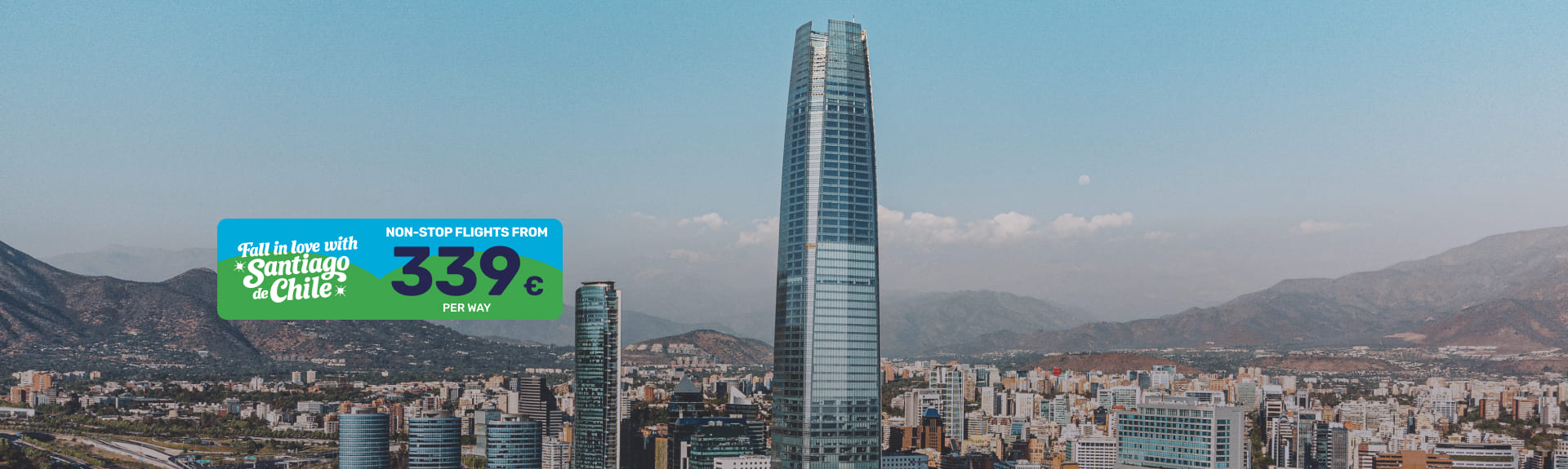 Travel offers to Santiago de Chile